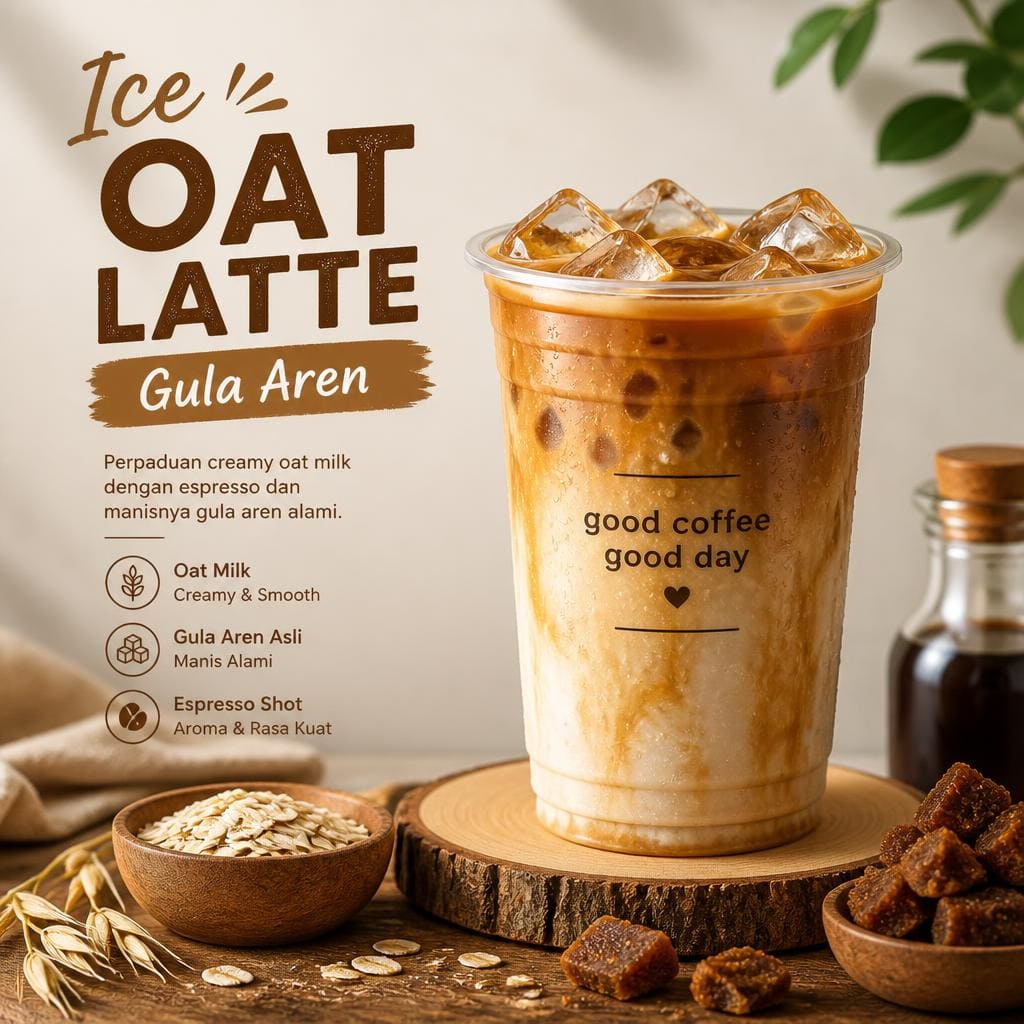 Ice Oat Latte Gula Aren